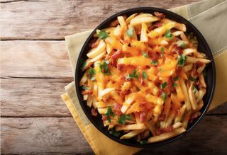 Batatas Fritas com Queijo