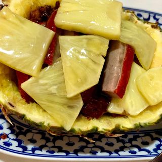 Pato con piña natural  