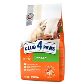 Club 4 Paws Premium сухий корм для кошенят - Курка
