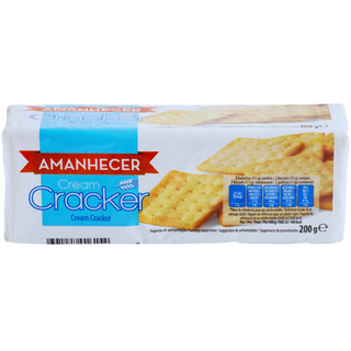 Bolachas Cream Cracker Amanhecer 200 G