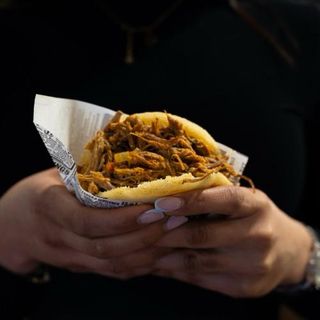 Arepa De Carn Metxada