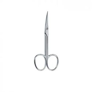 Tijera Manicura Pieles Curva Cromada Beter 9Cm