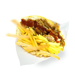 KEBAB AMERYKAŃSKI NA GRUBYM  - DUŻY