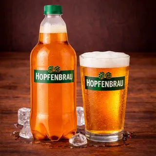 Пиво Hopfenbrau нефильтрованное / Bere Hopfenbrau nefiltrată