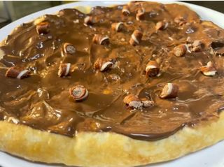 Pizza cu ciocolata