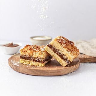 Cuadraditos Coco Y Dulce De Leche