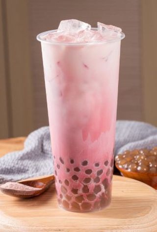 A7 Fragola bubble tea medium