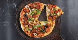 Soya Chaap Pizza Medium 