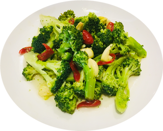 97-Brócolis con ajo