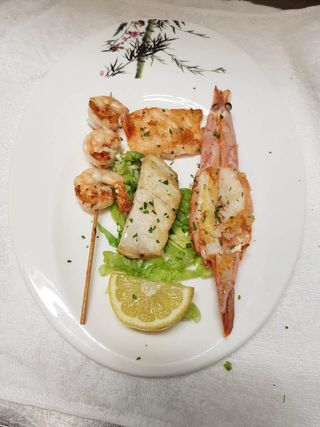 Misto di mare alla piastra