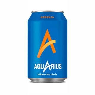 Aquarius Naranja lata 330ml.