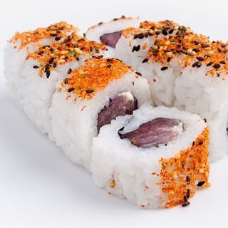 77-Ura spicy maguro 8 pezzi