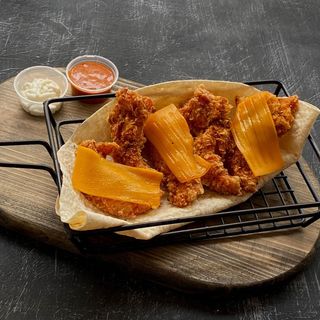 Kajun Baharatlı Çedarlı Tavuk/Cajun Spiced Cheddar Chicken