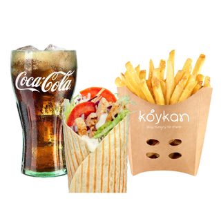 Barbecued Chicken Gyros Tortilla Menu