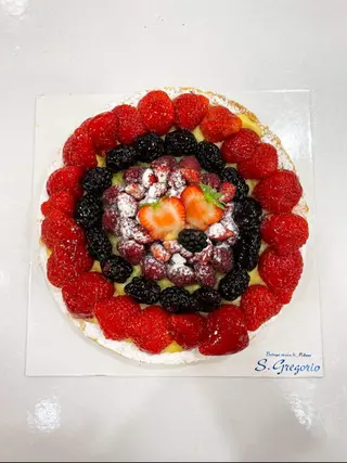 Torta crostata di frutti di bosco per 4 persone