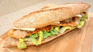 Bocadillo Marinado