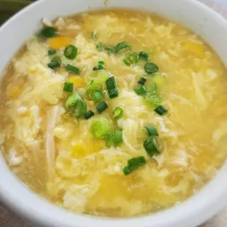 Sopa De Maíz Con Pollo