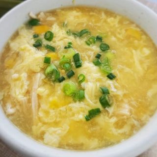 Sopa De Maíz Con Pollo