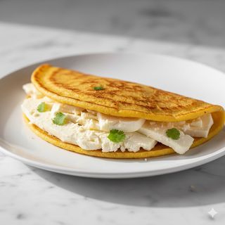 Cachapa Con Queso De Mano (1 Ud.)