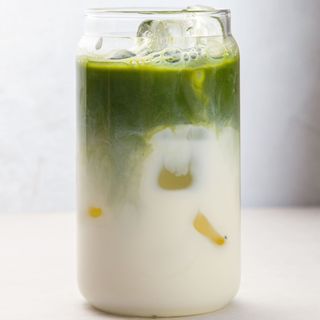 Айс Матча латте на безлактозном молоке 