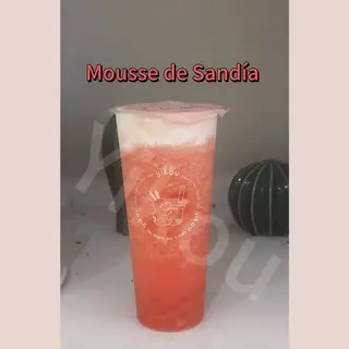 Granizado Mousse de Sandía