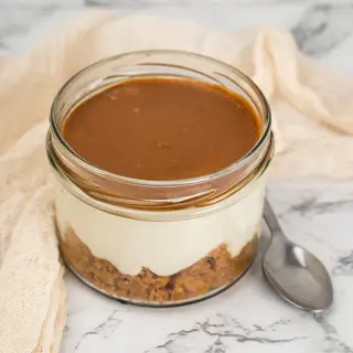 Cheesecake caramello salato