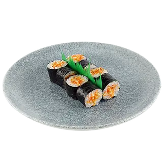Hosomaki z chrupkami w tempurze
