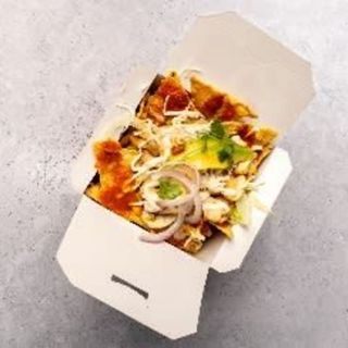 Chilaquilitos con pollo