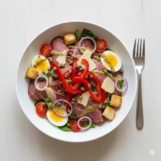 Sałatka z pastrami