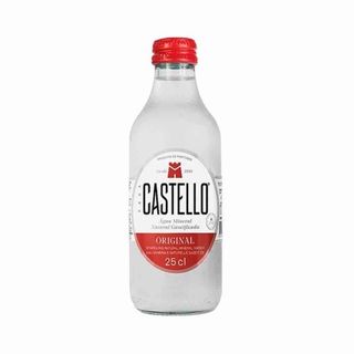 Água gaseificada castello 25cl