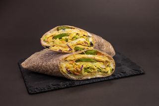 Omlet u tortilji sa šampinjonima