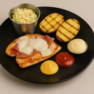 Piept de curcan cu mozzarella si prosciutto crudo 600g