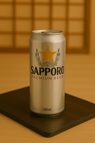 Cerveza Sapporo Silver (650 Ml.)