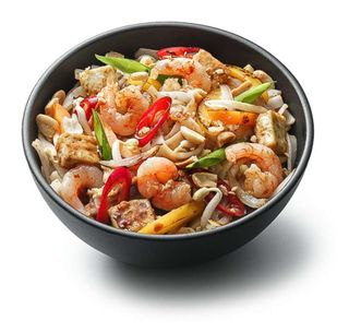 Скляна локшина з креветками та овочами (340г)