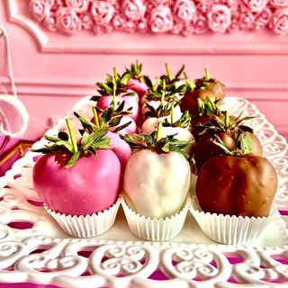 Capsuni glazurate (ciocolata belgiana)