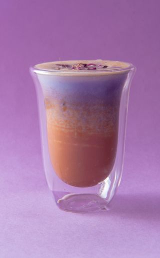 Ube Salted Caramel Bliss Latte