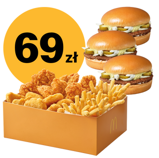 Chicken Box + 3x Jalapeno Burger