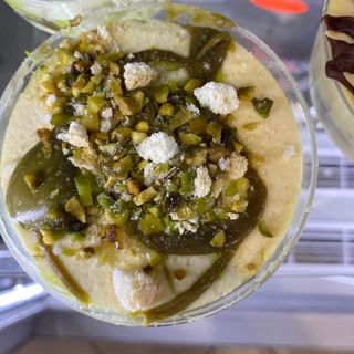 Tiramisù al pistacchio senza glutine