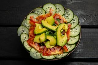 Ensalada De Aguacate Verde