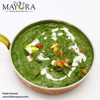 Spinach Paneer (Paneer Palak) 