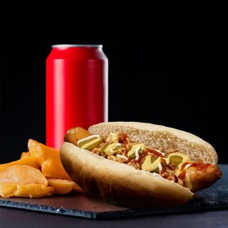 35 Hot dog menù