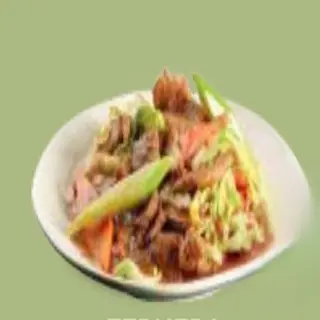 Ternera Con Verduras Salteadas