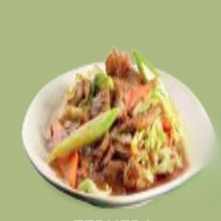Ternera Con Verduras Salteadas