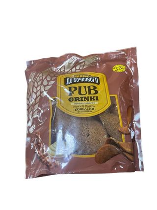 Сухарики  З Смаком Ковбасок-гірчиці (90грм)