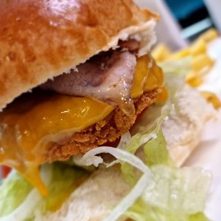 Hamburguesa Completa de Pollo