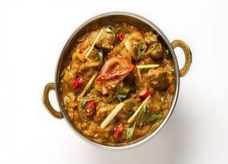 Lamb Jalfrezi - pouco picante