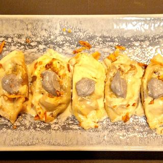 Gyozas De Carrilera y Setas