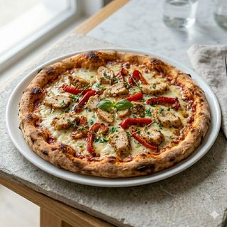 Pizza De Pollo Pequeña