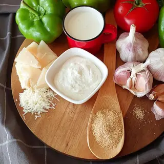Homemade Cream sauce for crust 30gr