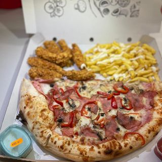 Quattro Stagioni & crispy box